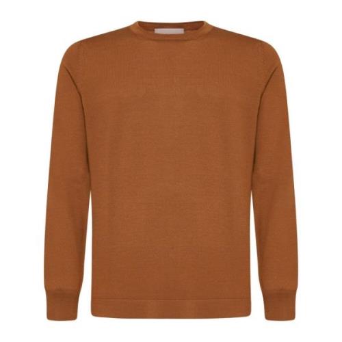 Bruine Sweater Collectie D4.0 , Brown , Heren