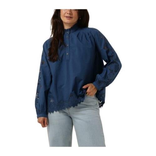 Blauwe Bay Blouse Vanessa Bruno , Blue , Dames