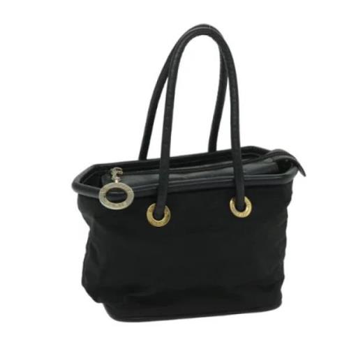 Pre-owned Nylon handbags Celine Vintage , Black , Dames