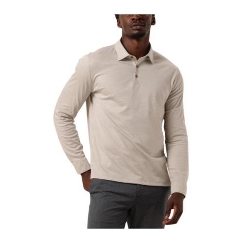 Casual Polo Kent 1/1 Desoto , Beige , Heren