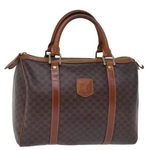 Pre-owned Leather handbags Celine Vintage , Brown , Dames