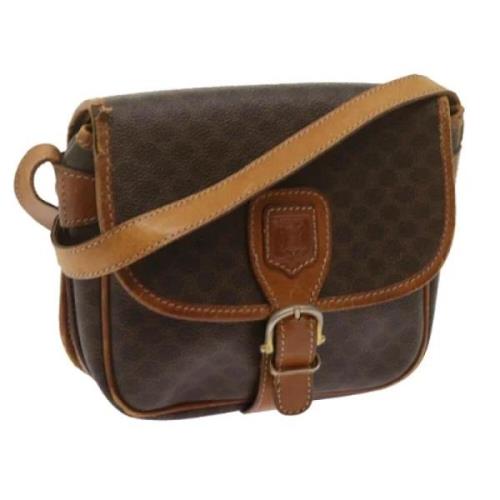 Pre-owned Leather celine-bags Celine Vintage , Brown , Dames