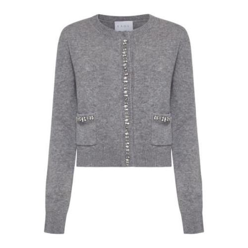 Lichtgrijze Sweater Collectie Kaos , Gray , Dames