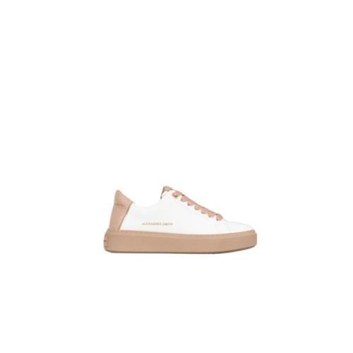 Londen Vrouw Wit Naakt Sneakers Alexander Smith , White , Dames