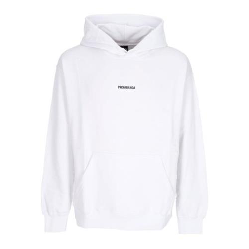 Klassieke Lichtgewicht Hoodie Wit Propaganda , White , Heren