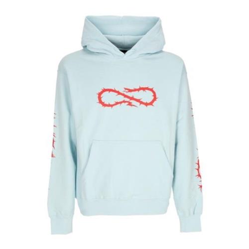 Crown Hoodie Heren Sweatshirt Propaganda , Blue , Heren