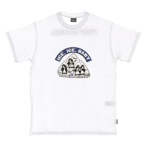 Ice Ice Baby Tee Wit T-shirt Propaganda , White , Heren