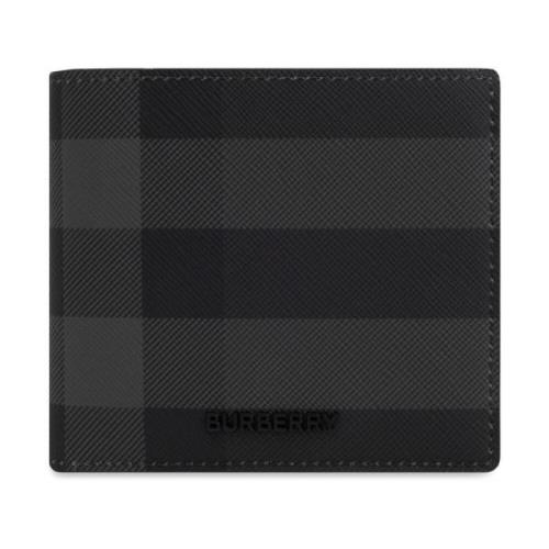 Opvouwbare Portemonnee Burberry , Gray , Heren