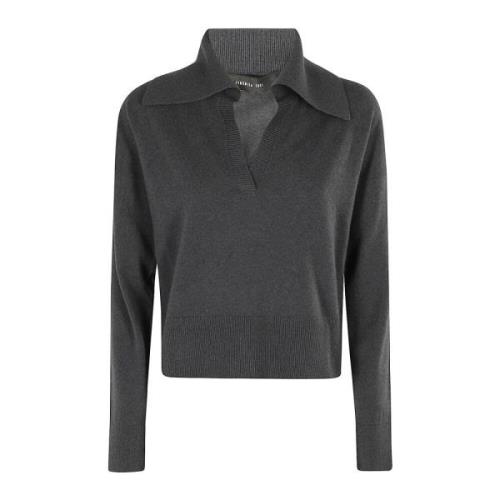 Gemengd Poloshirt Federica Tosi , Gray , Dames