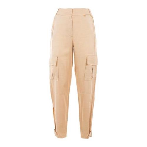 Cargo Broek Bruin Outlet Prijs Liu Jo , Brown , Dames