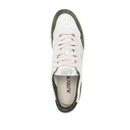 Trendy witte sneakers voor heren Autry , White , Heren