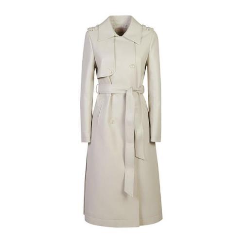 Witte Parka Jas voor Vrouwen Twinset , White , Dames