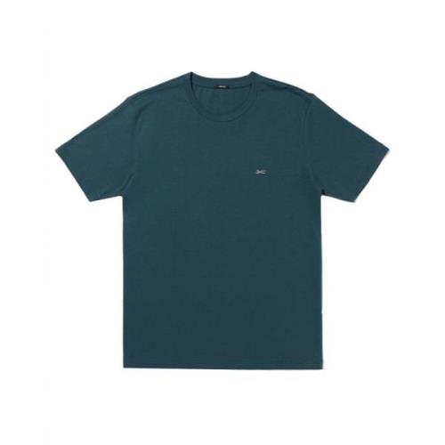 Schaar Regular Tee Korte Mouw Shirt Denham The Jeanmaker , Green , Her...