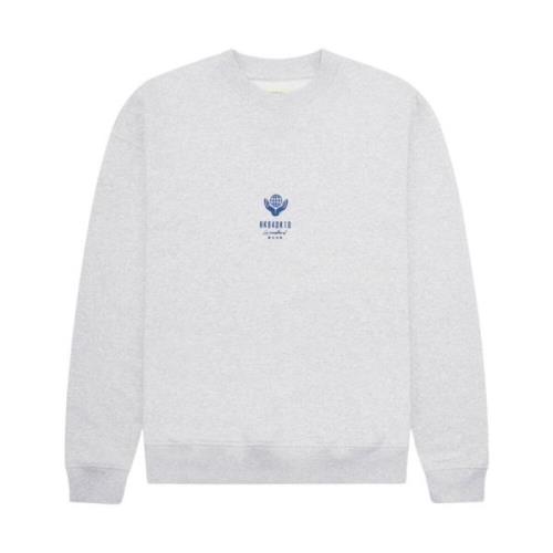 Globe Crew Sweatshirt Woodbird , Gray , Heren