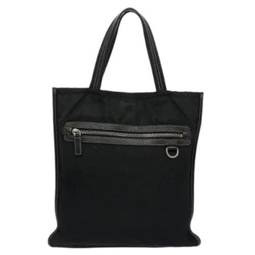 Pre-owned Nylon totes Prada Vintage , Black , Dames