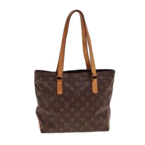 Pre-owned Canvas totes Louis Vuitton Vintage , Brown , Dames