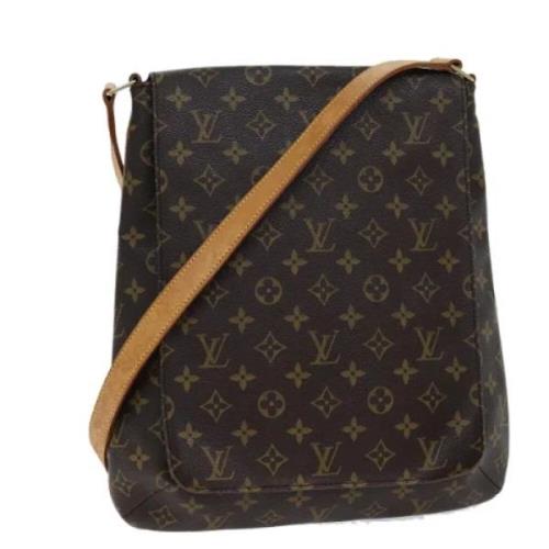 Pre-owned Canvas louis-vuitton-bags Louis Vuitton Vintage , Brown , Da...