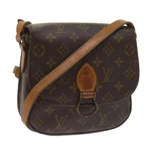 Pre-owned Canvas louis-vuitton-bags Louis Vuitton Vintage , Brown , Da...