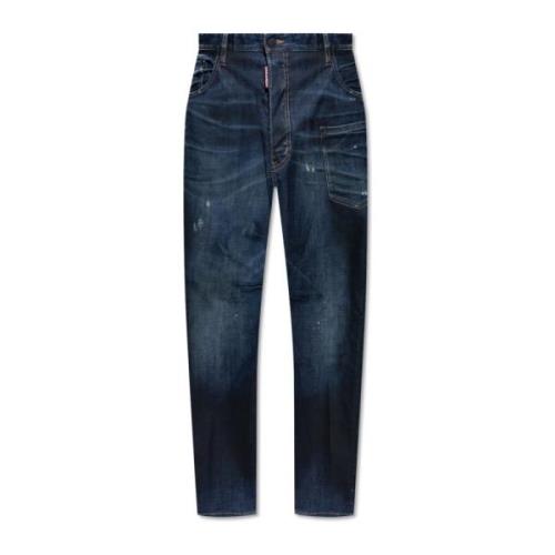 Jeans Kawaii Dsquared2 , Blue , Heren