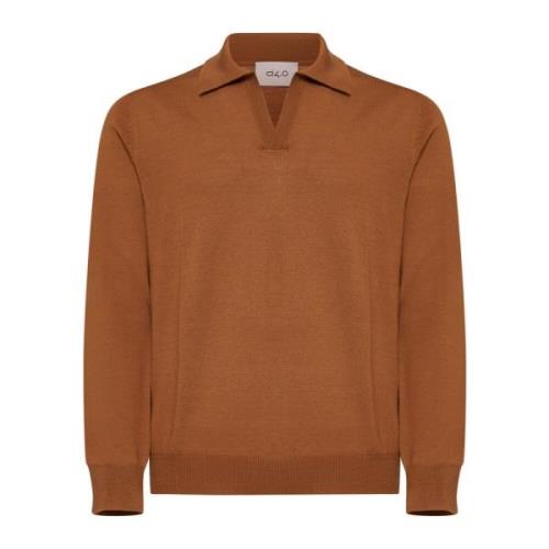 Bruine Sweater Collectie D4.0 , Brown , Heren