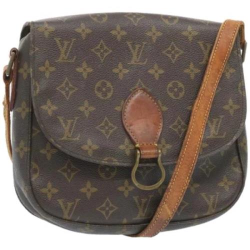 Pre-owned Canvas louis-vuitton-bags Louis Vuitton Vintage , Brown , Da...