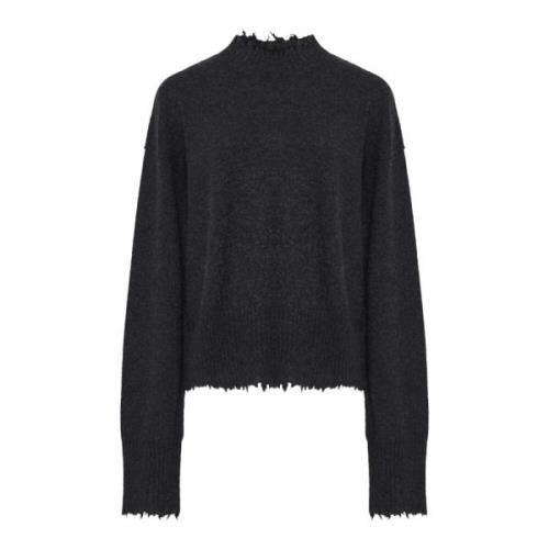 Grijze Sweater Collectie UMA Wang , Gray , Dames