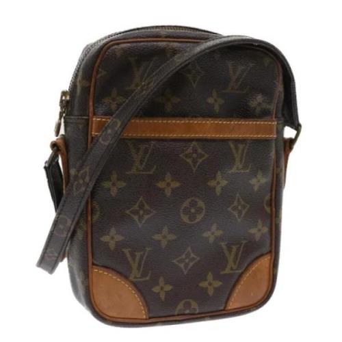 Pre-owned Canvas louis-vuitton-bags Louis Vuitton Vintage , Brown , Da...