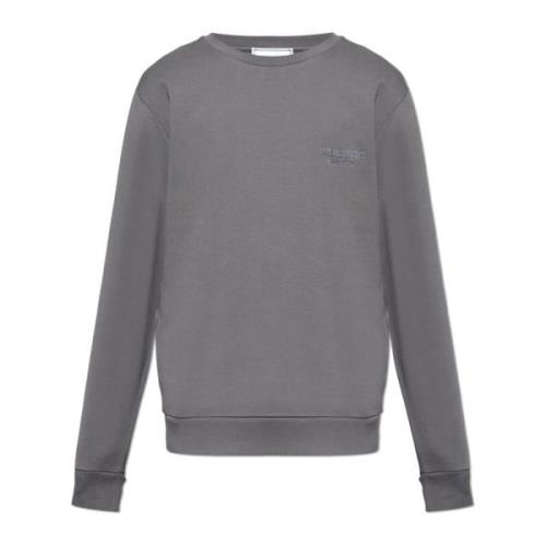 Sweatshirt met logo Iceberg , Gray , Heren