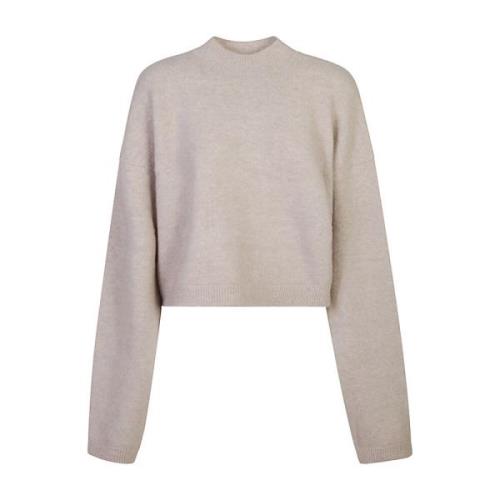 Beige Sweatshirt Aw24 Damesmode Barena Venezia , Beige , Dames