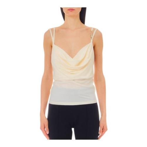 Stijlvolle Top voor Vrouwen Liu Jo , Beige , Dames