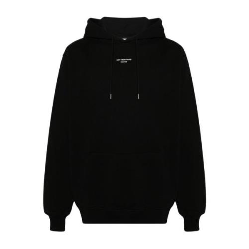 Zwarte Sweatshirt Aw24 Drole de Monsieur , Black , Heren