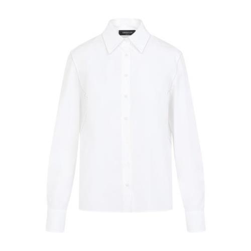 Witte Shirts voor Vrouwen Aw24 Fabiana Filippi , White , Dames