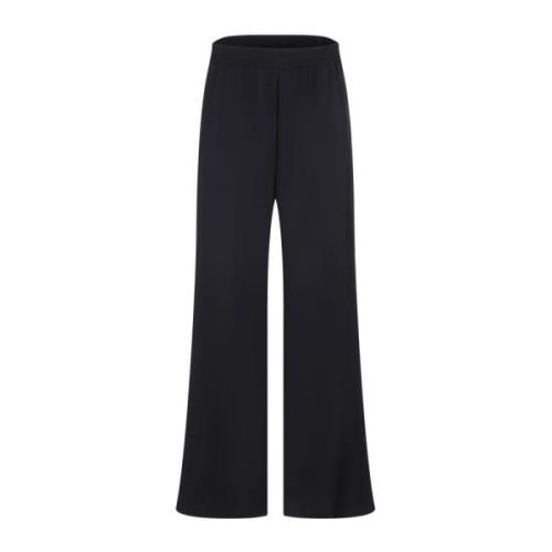 Blauwe Broek Verhoog Stijl Aw24 Fabiana Filippi , Blue , Dames