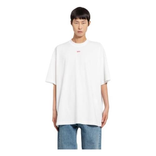 Smile Arrow Skate Tee Wit Off White , White , Heren