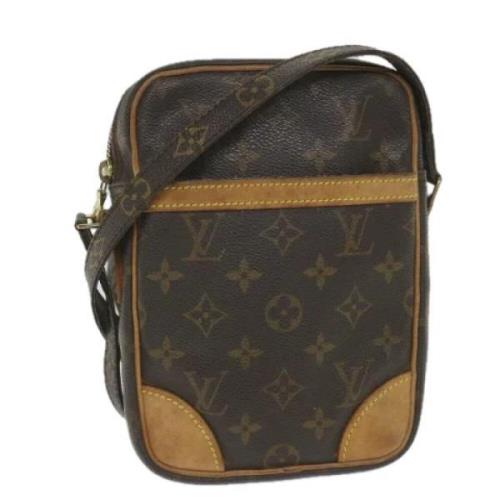 Pre-owned Canvas louis-vuitton-bags Louis Vuitton Vintage , Brown , Da...