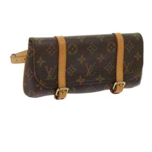 Pre-owned Canvas crossbody-bags Louis Vuitton Vintage , Brown , Dames