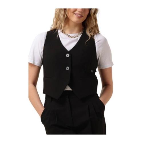 Tailor Vest Zwarte Blazers Co'Couture , Black , Dames