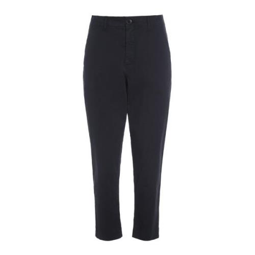 Klassieke Slim Fit Zwarte Broek Bitte Kai Rand , Black , Dames