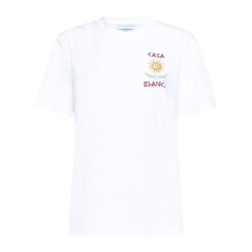 Stijlvolle T-shirts en Polos Casablanca , White , Dames