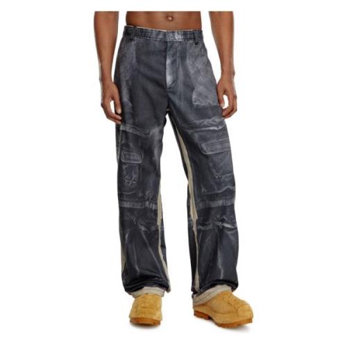 Casual Broeken Diesel , Gray , Heren