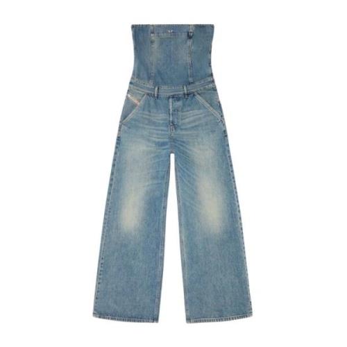 Stijlvolle Kleding voor Mannen Diesel , Blue , Dames