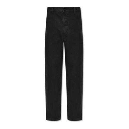 Broek met logo Dsquared2 , Black , Heren