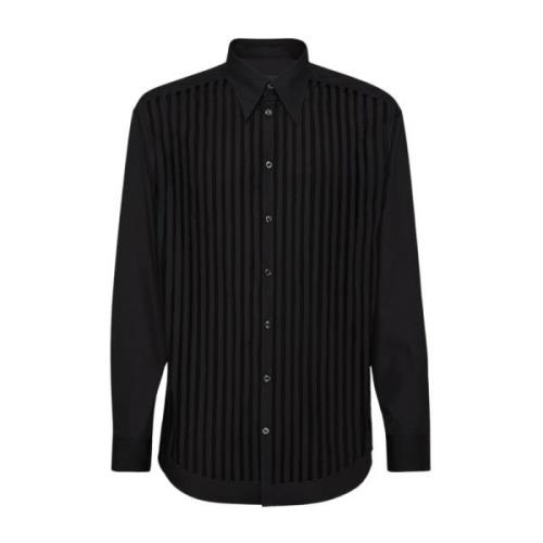 Zwarte Shirts Aw24 Collectie Dsquared2 , Black , Heren