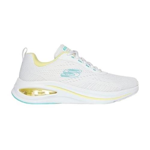 Lage Sneakers Skechers , White , Dames