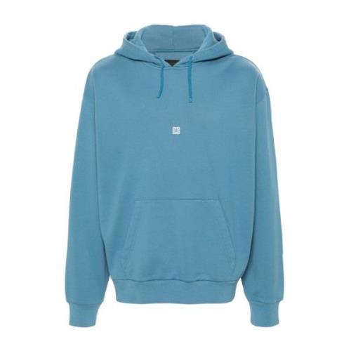 Blauwe Sweatshirt Herenmode Aw24 Givenchy , Blue , Heren