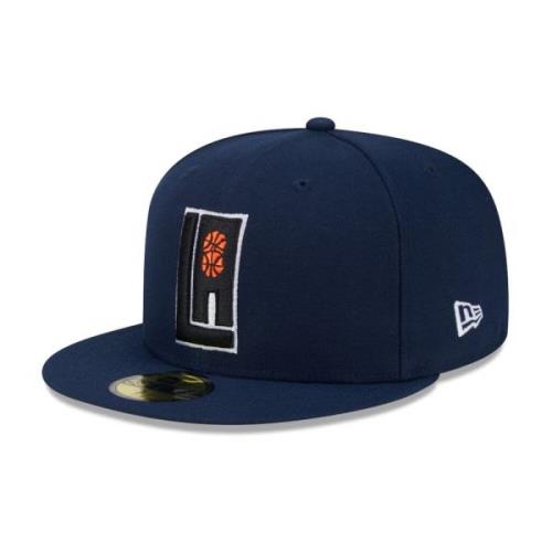 NBA ALT Cap - Blauw Patched Logo New Era , Blue , Heren