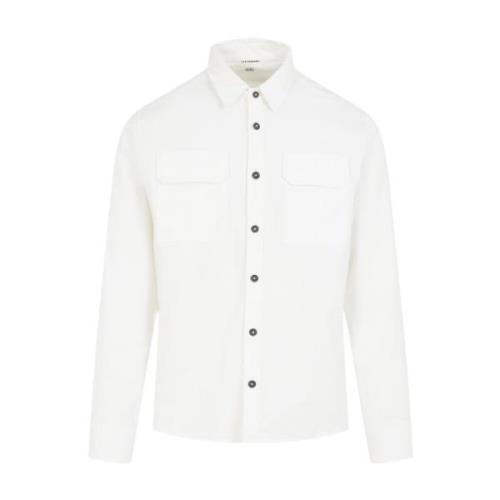 Wit Overhemd Aw24 Stijlvol C.p. Company , White , Heren