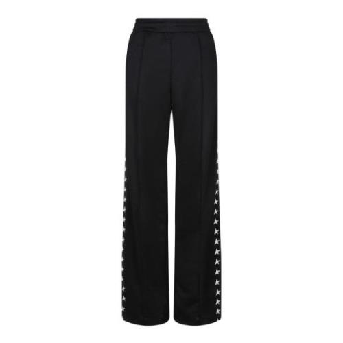 Zwart en witte track pants Golden Goose , Black , Dames