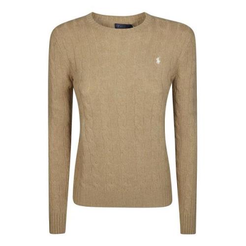 Julianna Crew Neck Sweater Ralph Lauren , Brown , Dames