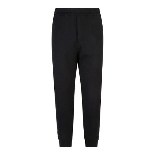 Zwarte Broek voor Mannen Aw24 Alexander McQueen , Black , Heren